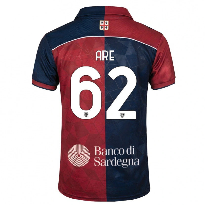 Danxen Homme Maillot Emmanuele Are #62 Bourgogne Bleu Roi Tenues Domicile 2026/27 T-Shirt