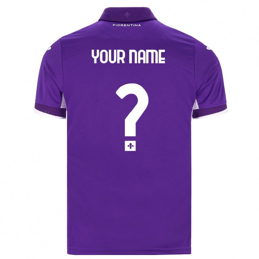 Danxen Homme Maillot Votre Nom #0 Violet Blanc Rose Tenues Domicile 2026/27 T-Shirt
