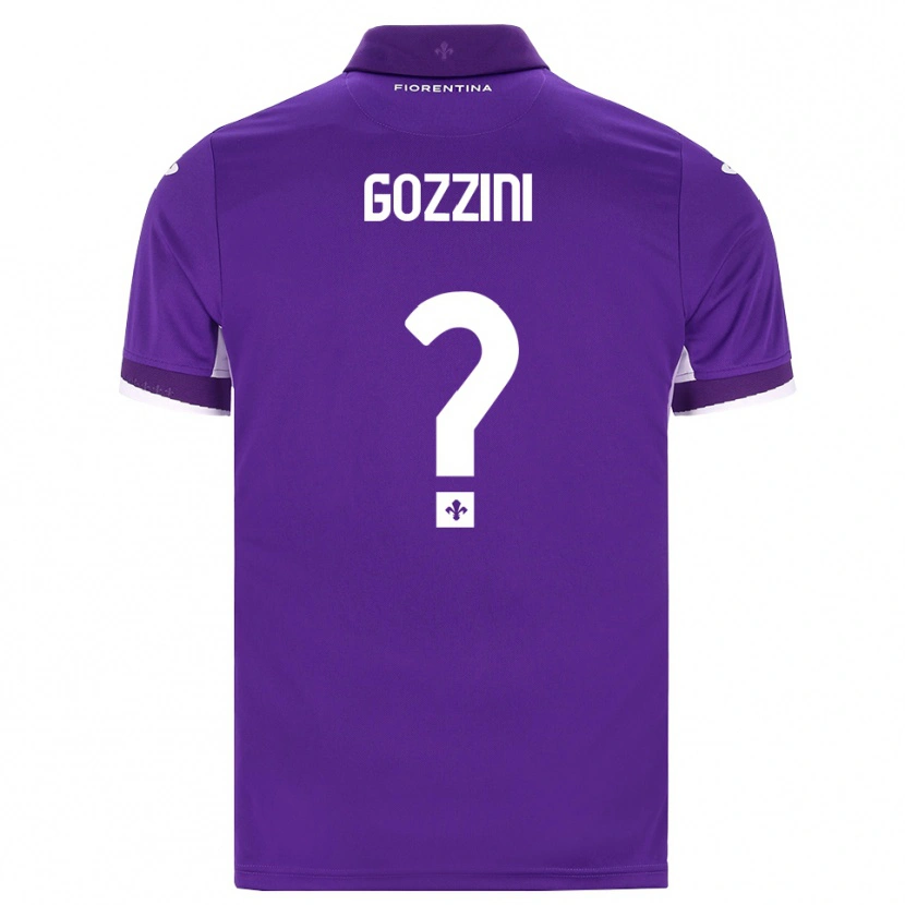 Danxen Homme Maillot Gozzini #0 Violet Blanc Rose Tenues Domicile 2026/27 T-Shirt
