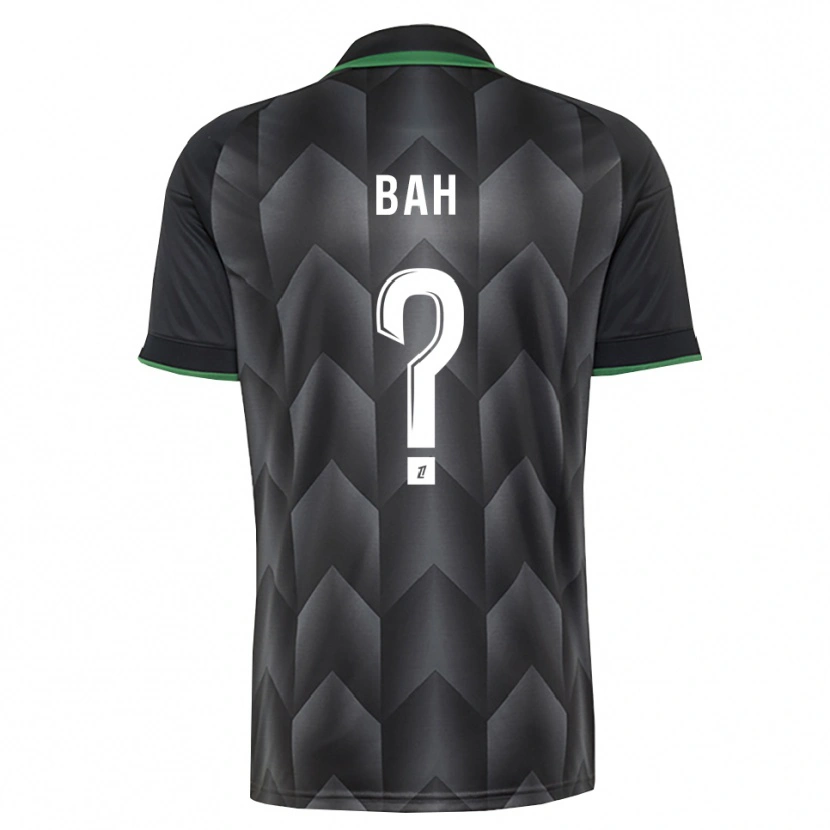 Danxen Homme Maillot Souleymane Bah #0 Blanc Noir Vert Tenues Extérieur 2026/27 T-Shirt