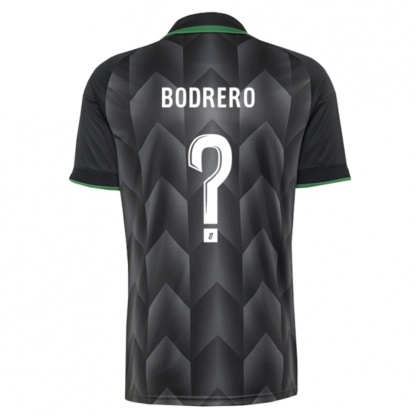 Danxen Homme Maillot Constant Bodrero #0 Blanc Noir Vert Tenues Extérieur 2026/27 T-Shirt