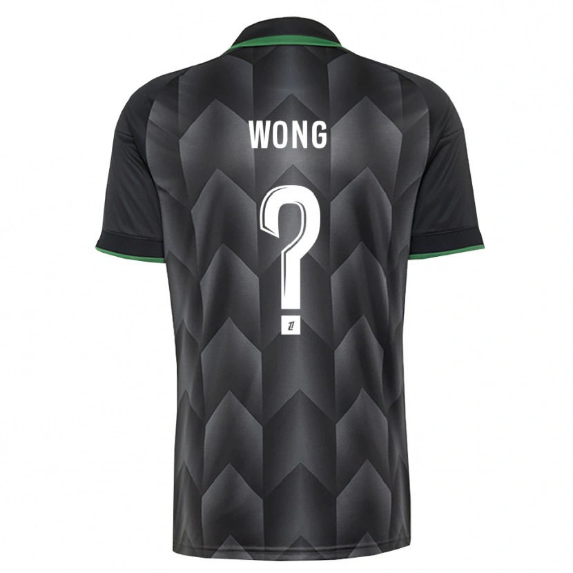 Danxen Homme Maillot Kiani Wong #0 Blanc Noir Vert Tenues Extérieur 2026/27 T-Shirt