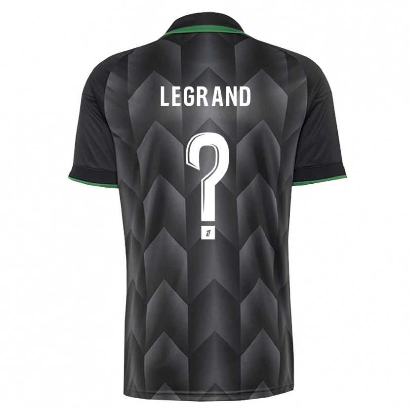 Danxen Homme Maillot Bérénice Legrand #0 Blanc Noir Vert Tenues Extérieur 2026/27 T-Shirt