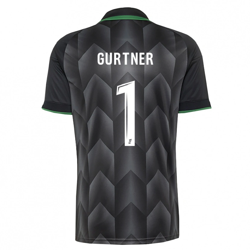 Danxen Homme Maillot Régis Gurtner #1 Blanc Noir Vert Tenues Extérieur 2026/27 T-Shirt