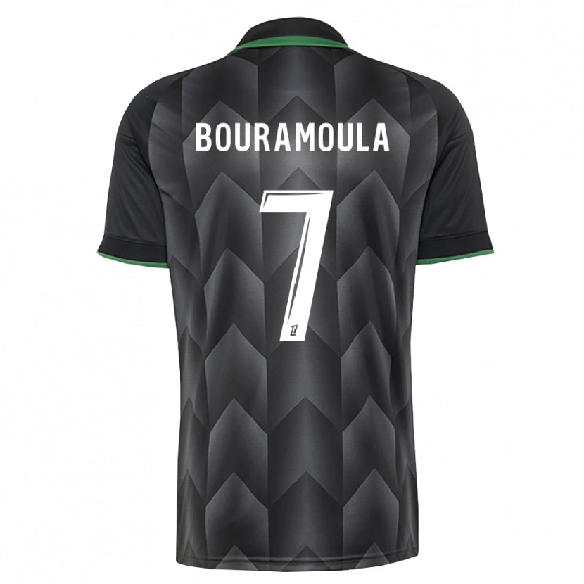 Danxen Homme Maillot Ilies Bouramoula #7 Blanc Noir Vert Tenues Extérieur 2026/27 T-Shirt