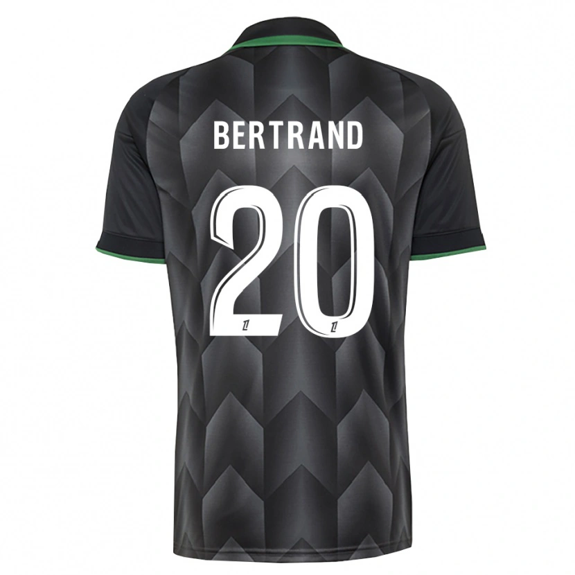Danxen Homme Maillot Clara Bertrand #20 Blanc Noir Vert Tenues Extérieur 2026/27 T-Shirt