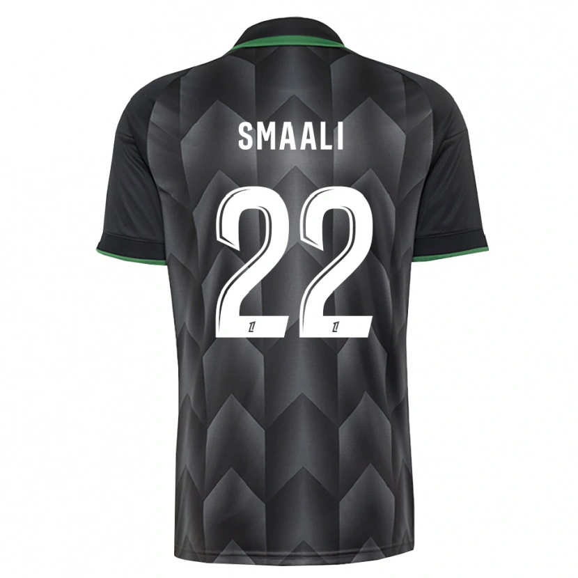 Danxen Homme Maillot Emma Smaali #22 Blanc Noir Vert Tenues Extérieur 2026/27 T-Shirt