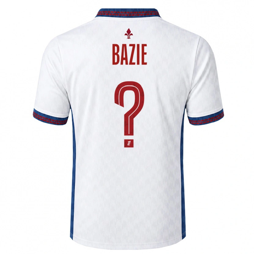 Danxen Homme Maillot Joffrey Bazie #0 Rouge Blanc Bleu Tenues Extérieur 2026/27 T-Shirt