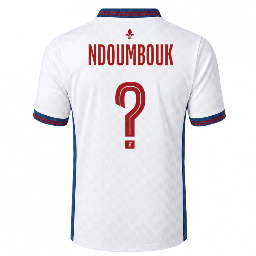 Danxen Homme Maillot Marlyse Ngo Ndoumbouk #0 Rouge Blanc Bleu Tenues Extérieur 2026/27 T-Shirt