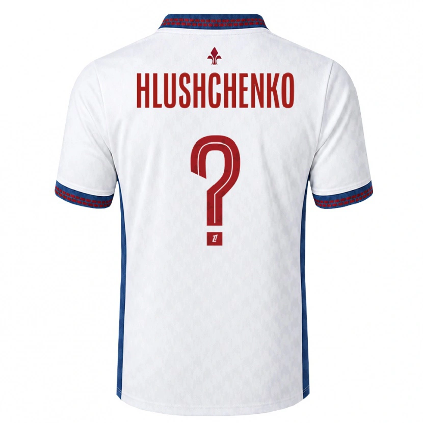 Danxen Homme Maillot Inna Hlushchenko #0 Rouge Blanc Bleu Tenues Extérieur 2026/27 T-Shirt