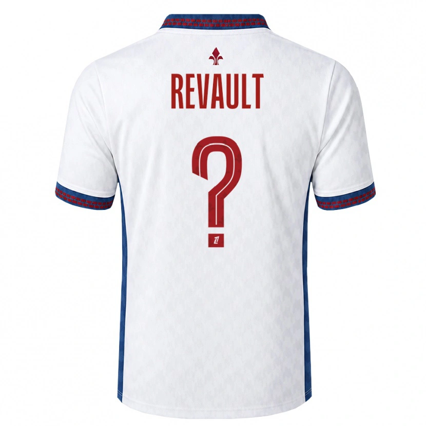 Danxen Homme Maillot Joris Revault #0 Rouge Blanc Bleu Tenues Extérieur 2026/27 T-Shirt