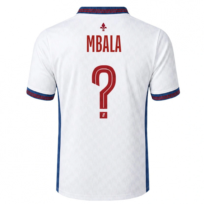 Danxen Homme Maillot Olivia Mbala #0 Rouge Blanc Bleu Tenues Extérieur 2026/27 T-Shirt