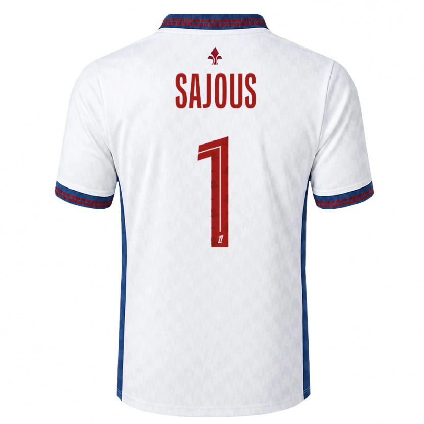 Danxen Homme Maillot Thomas Sajous #1 Rouge Blanc Bleu Tenues Extérieur 2026/27 T-Shirt