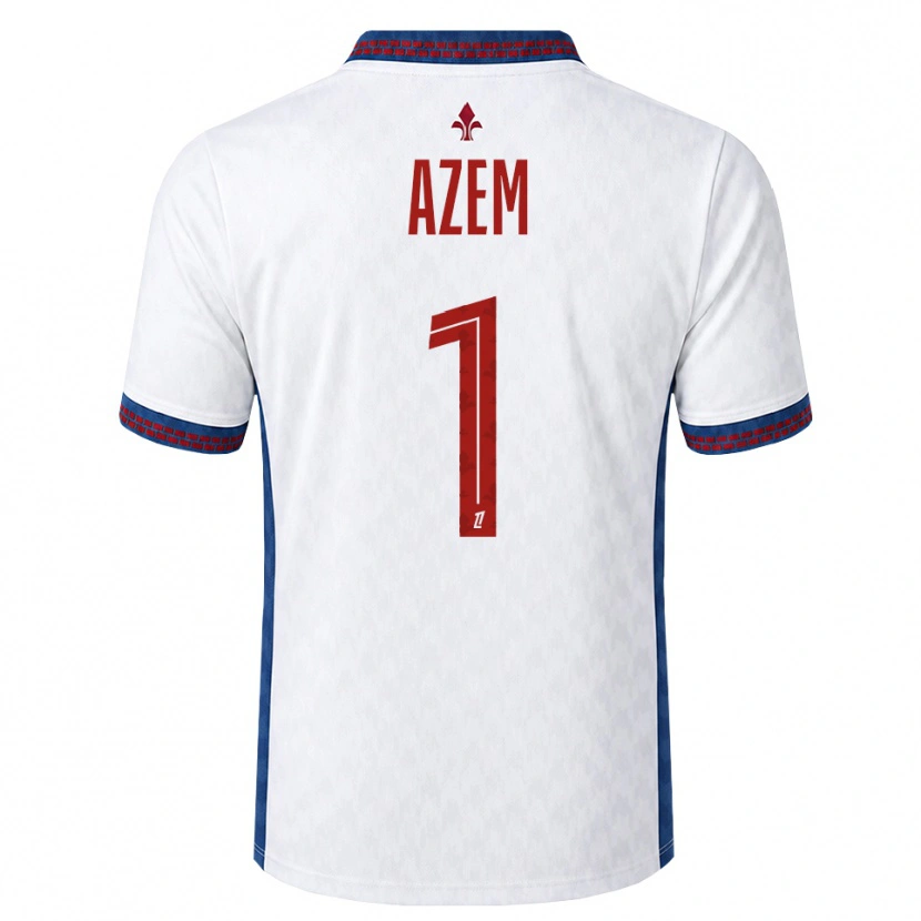 Danxen Homme Maillot Floriane Azem #1 Rouge Blanc Bleu Tenues Extérieur 2026/27 T-Shirt