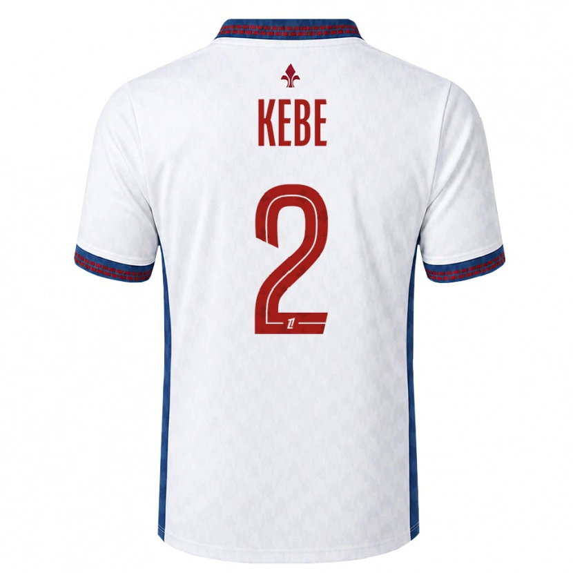 Danxen Homme Maillot Hamadi Kebe #2 Rouge Blanc Bleu Tenues Extérieur 2026/27 T-Shirt
