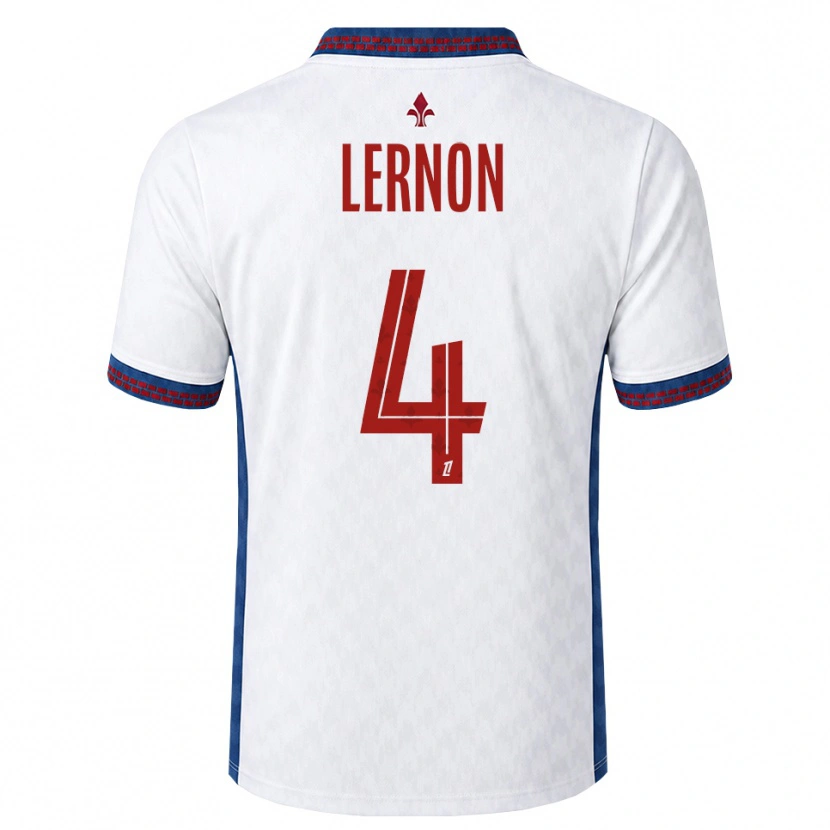 Danxen Homme Maillot Jessica Lernon #4 Rouge Blanc Bleu Tenues Extérieur 2026/27 T-Shirt