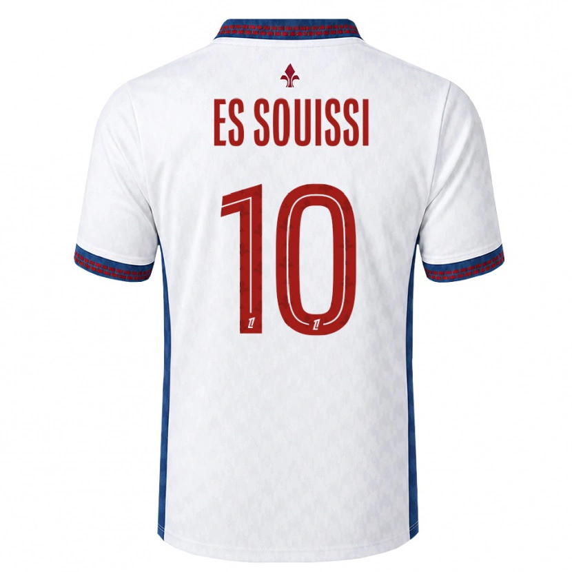 Danxen Homme Maillot Yllian Es Souissi #10 Rouge Blanc Bleu Tenues Extérieur 2026/27 T-Shirt