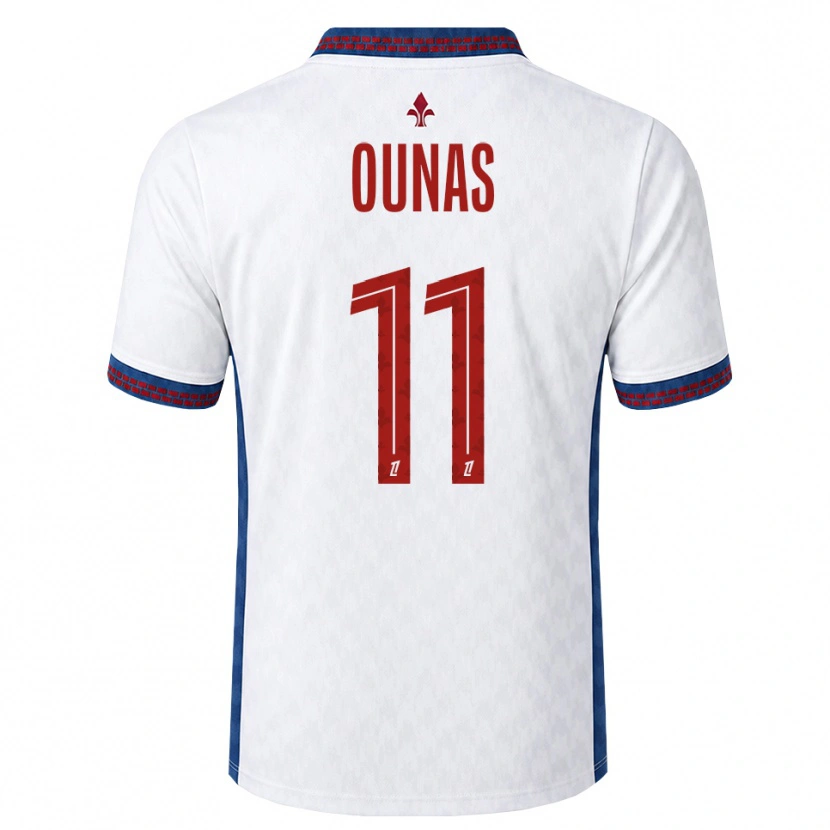 Danxen Homme Maillot Adam Ounas #11 Rouge Blanc Bleu Tenues Extérieur 2026/27 T-Shirt