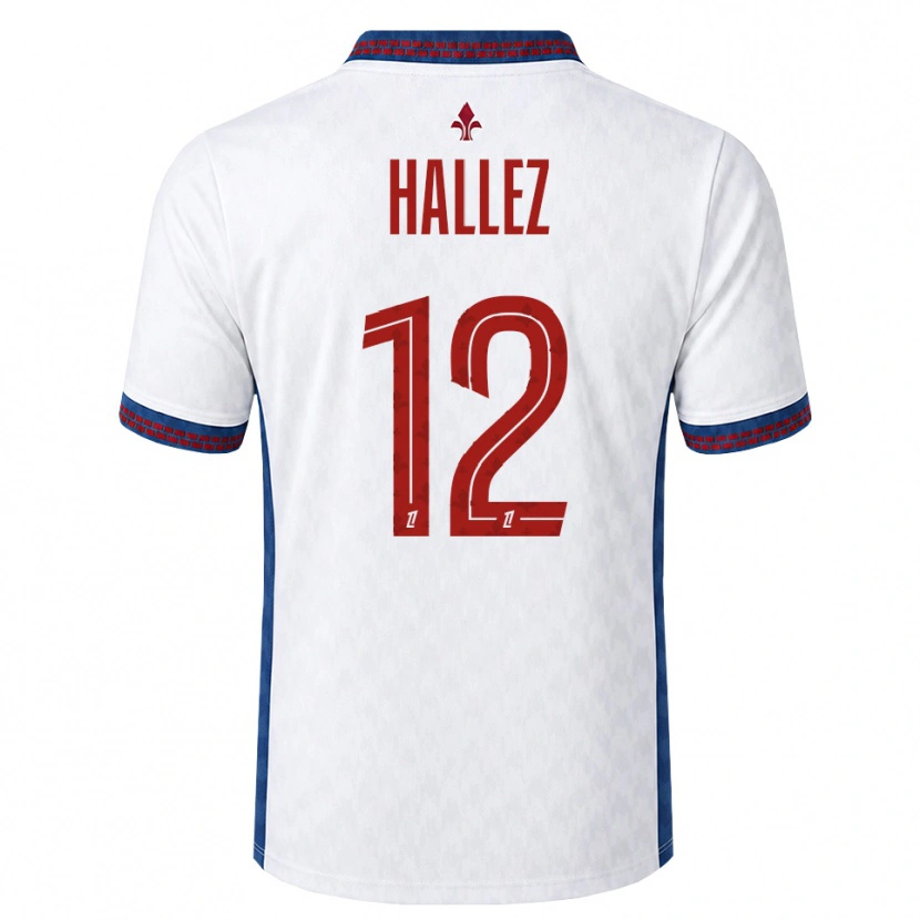 Danxen Homme Maillot Alexis Hallez #12 Rouge Blanc Bleu Tenues Extérieur 2026/27 T-Shirt