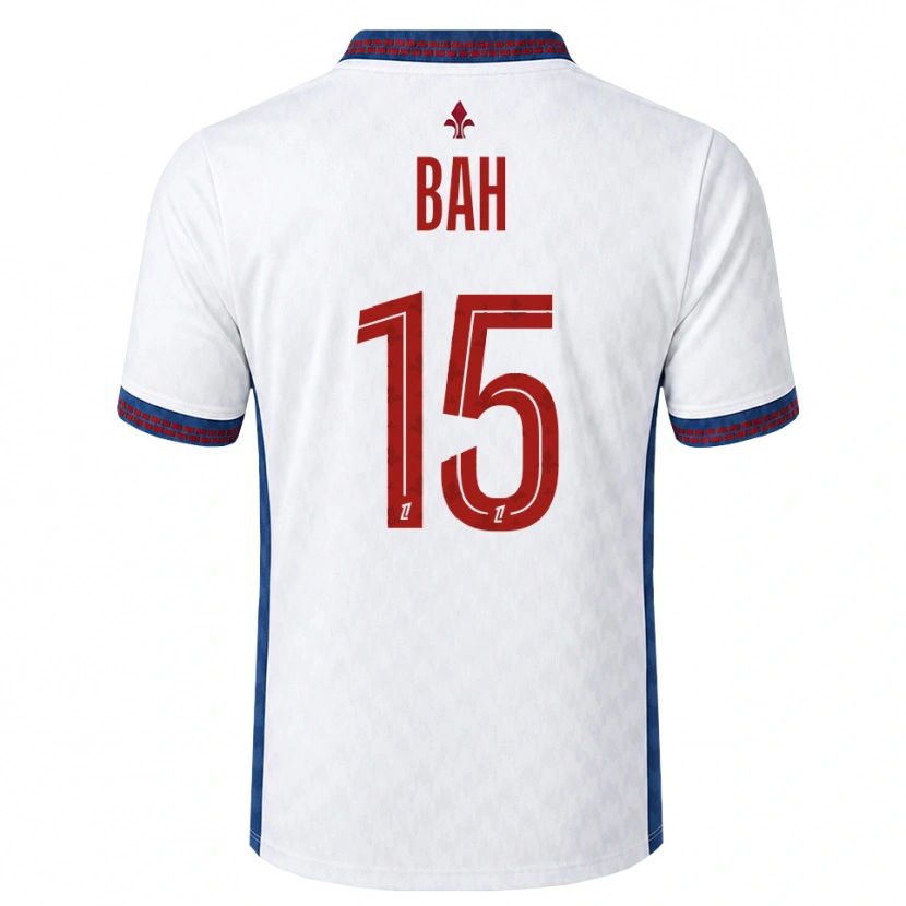 Danxen Homme Maillot Oury Bah #15 Rouge Blanc Bleu Tenues Extérieur 2026/27 T-Shirt