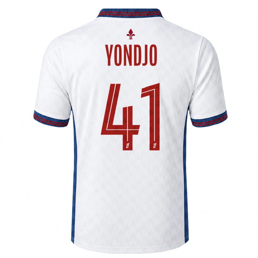 Danxen Homme Maillot Angel Yondjo Matah #41 Rouge Blanc Bleu Tenues Extérieur 2026/27 T-Shirt