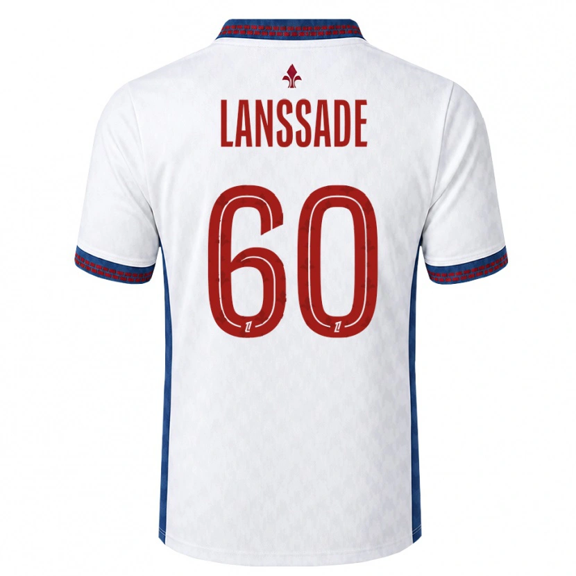 Danxen Homme Maillot Zadig Lanssade #60 Rouge Blanc Bleu Tenues Extérieur 2026/27 T-Shirt