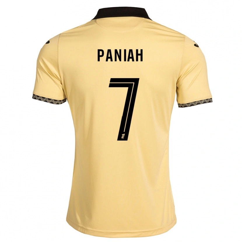 Danxen Homme Maillot Djedjom Paniah #7 Blanc Navajo Noir Tenues Extérieur 2026/27 T-Shirt