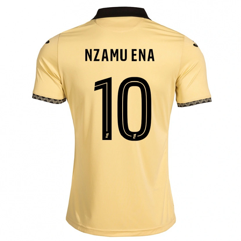 Danxen Homme Maillot Arcial Nzamu Ena #10 Blanc Navajo Noir Tenues Extérieur 2026/27 T-Shirt