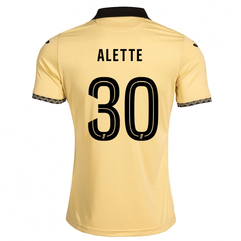 Danxen Homme Maillot Gaël Alette #30 Blanc Navajo Noir Tenues Extérieur 2026/27 T-Shirt