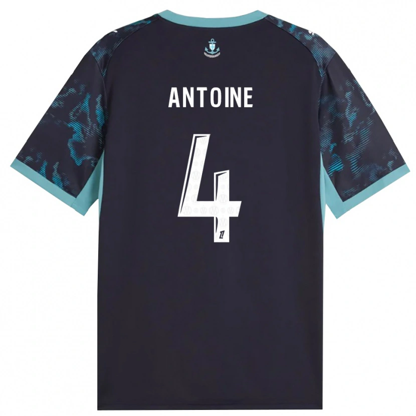 Danxen Homme Maillot Maud Antoine #4 Turquoise Pâle Blanc Noir Tenues Extérieur 2026/27 T-Shirt