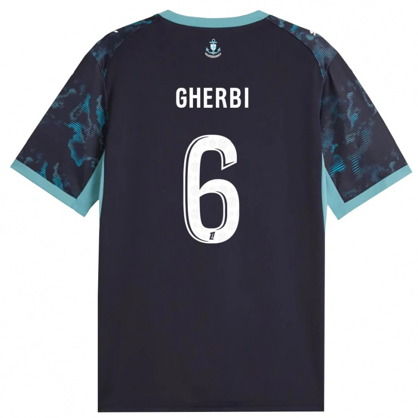 Danxen Homme Maillot Candice Gherbi #6 Turquoise Pâle Blanc Noir Tenues Extérieur 2026/27 T-Shirt