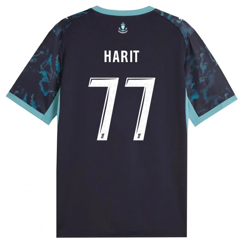 Danxen Homme Maillot Amine Harit #77 Turquoise Pâle Blanc Noir Tenues Extérieur 2026/27 T-Shirt