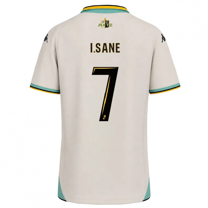 Danxen Homme Maillot Ibou Sané #7 Blanc Floral Noir Tenues Extérieur 2026/27 T-Shirt