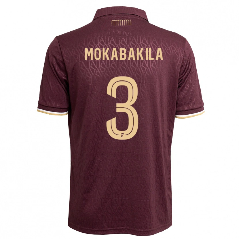 Danxen Homme Maillot Nick Mokabakila #3 Marron Brun De Sable Tenues Extérieur 2026/27 T-Shirt