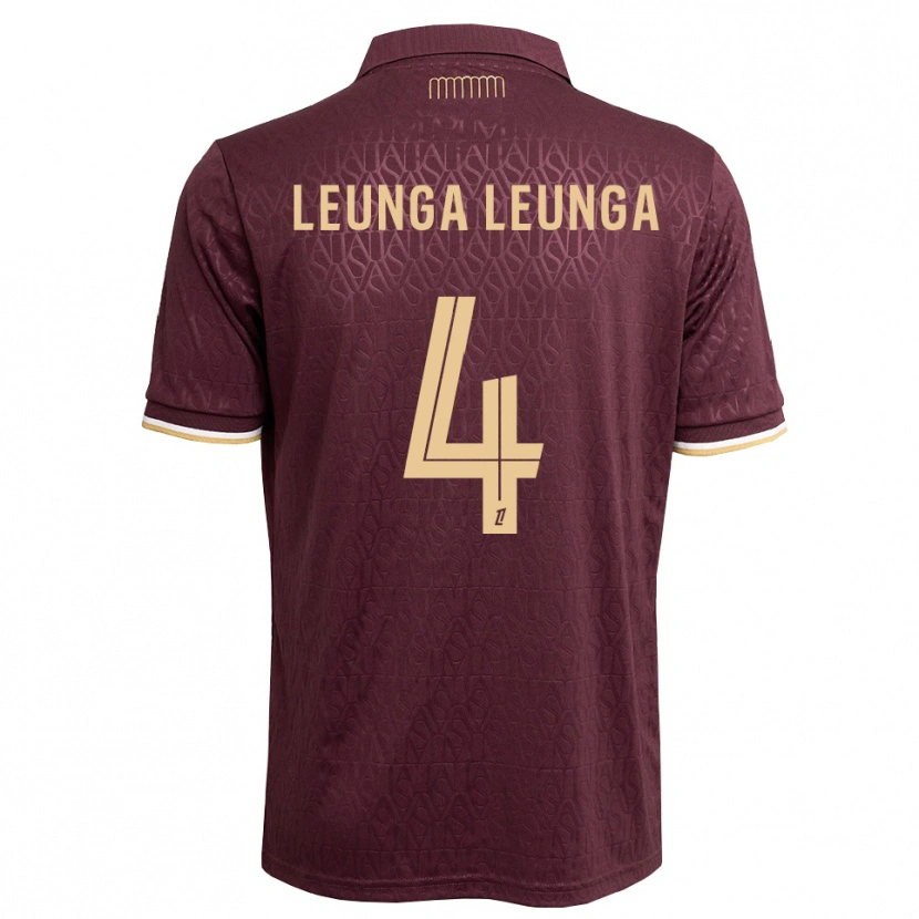 Danxen Homme Maillot Daryl Leunga Leunga #4 Marron Brun De Sable Tenues Extérieur 2026/27 T-Shirt