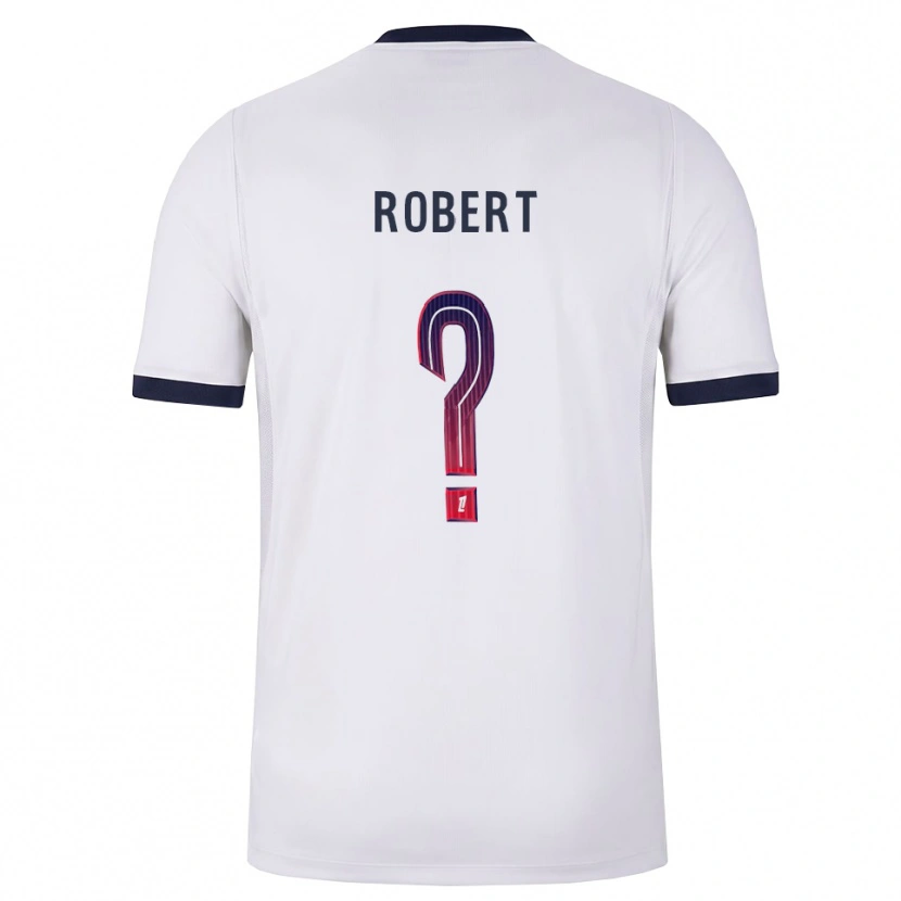 Danxen Homme Maillot Laure Robert #0 Blanc Noir Rouge Tenues Extérieur 2026/27 T-Shirt