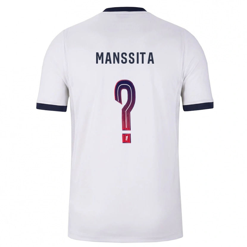 Danxen Homme Maillot Manssita Traore #0 Blanc Noir Rouge Tenues Extérieur 2026/27 T-Shirt