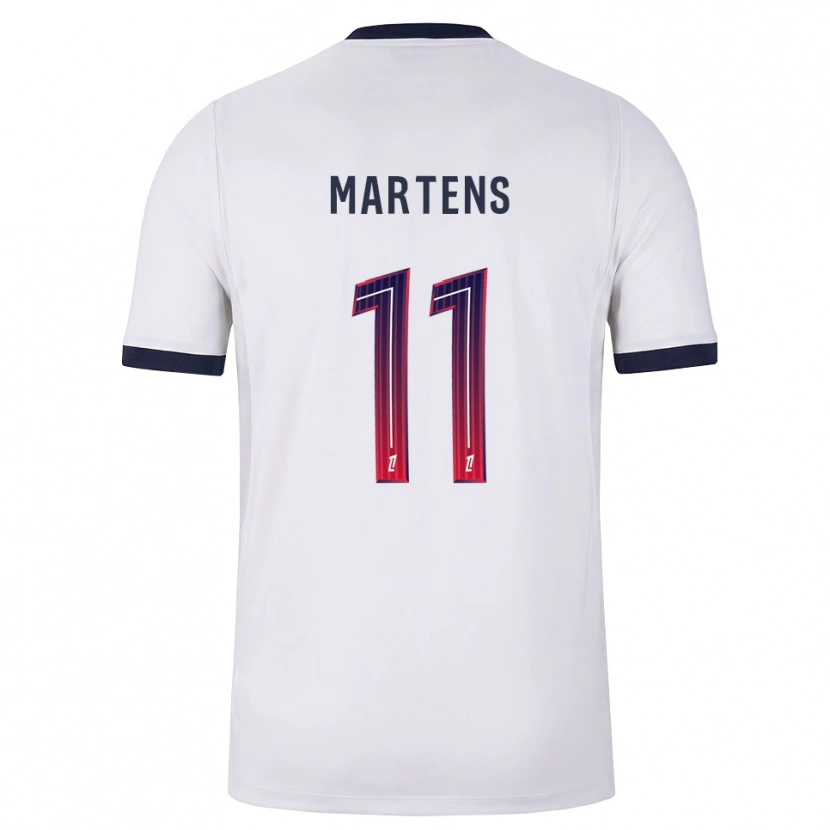 Danxen Homme Maillot Lieke Martens #11 Blanc Noir Rouge Tenues Extérieur 2026/27 T-Shirt