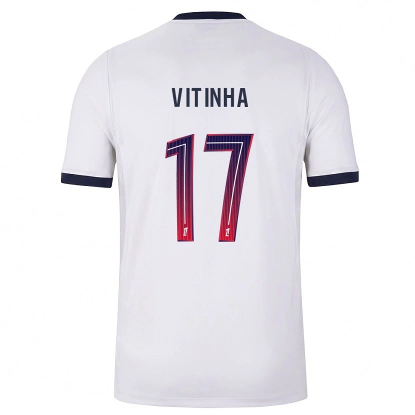 Danxen Homme Maillot Vítor Machado Ferreira #17 Blanc Noir Rouge Tenues Extérieur 2026/27 T-Shirt
