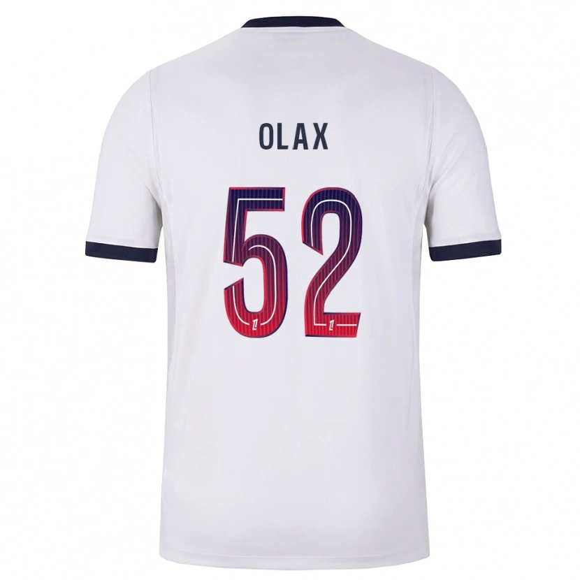 Danxen Homme Maillot Djamy Olax #52 Blanc Noir Rouge Tenues Extérieur 2026/27 T-Shirt