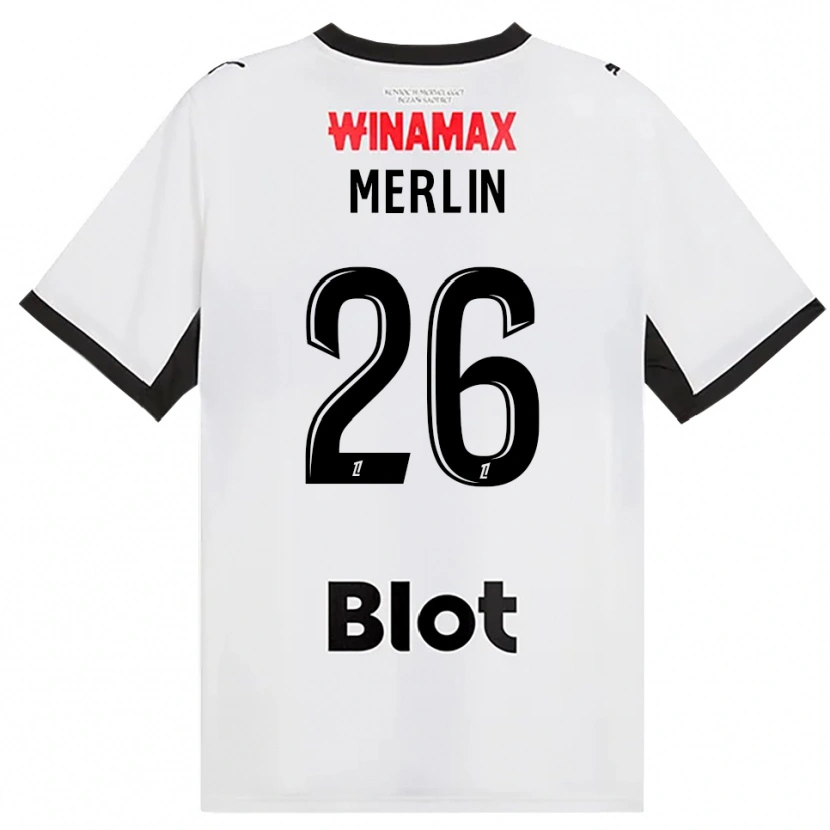 Danxen Homme Maillot Quentin Merlin #26 Noir Blanc Rouge Tenues Extérieur 2026/27 T-Shirt