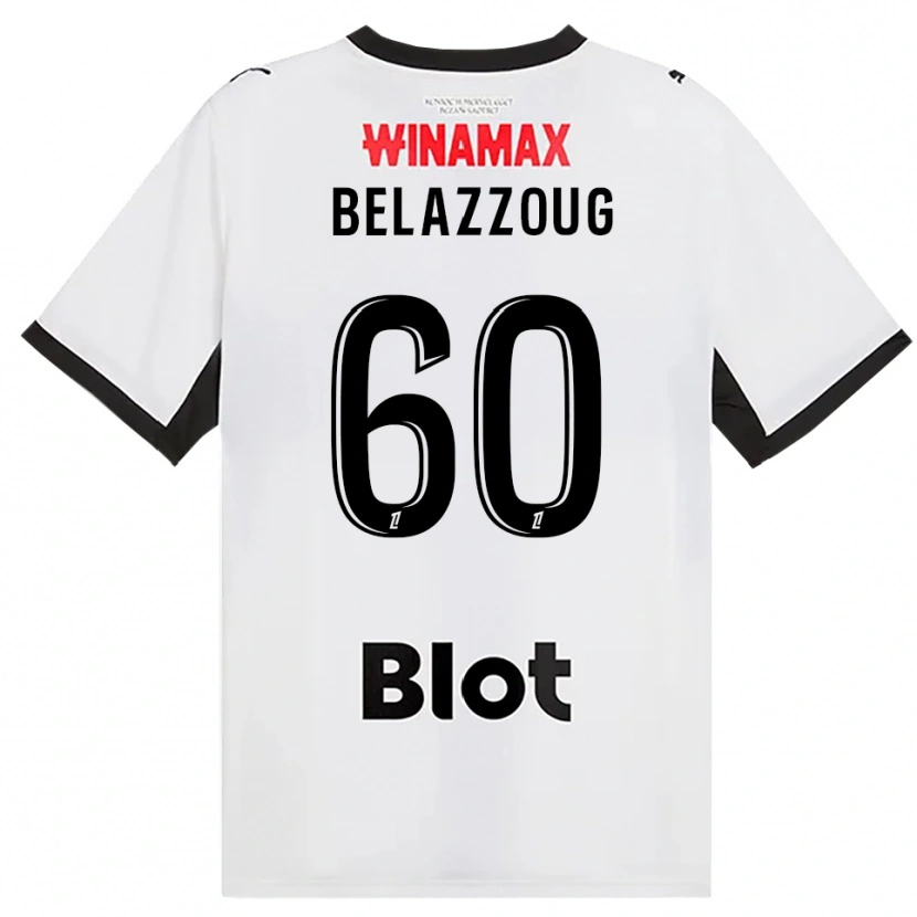 Danxen Homme Maillot Kilian Belazzoug #60 Noir Blanc Rouge Tenues Extérieur 2026/27 T-Shirt