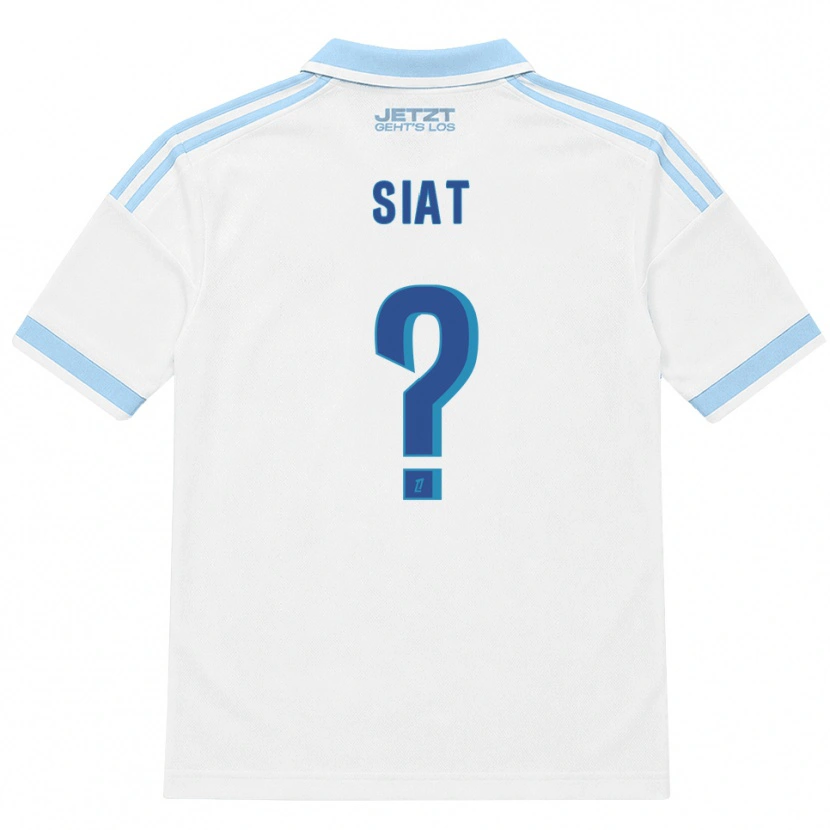 Danxen Homme Maillot Victor Siat #0 Bleu Ciel Clair Blanc Rouge Tenues Extérieur 2026/27 T-Shirt