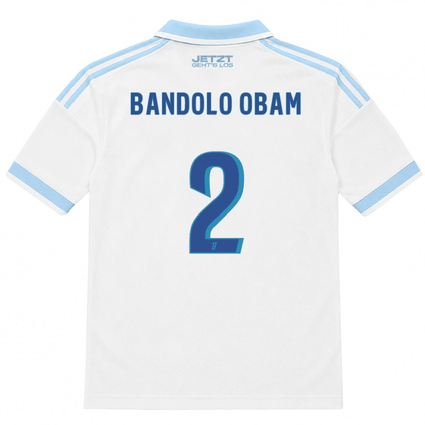Danxen Homme Maillot Randy Bandolo Obam #2 Bleu Ciel Clair Blanc Rouge Tenues Extérieur 2026/27 T-Shirt
