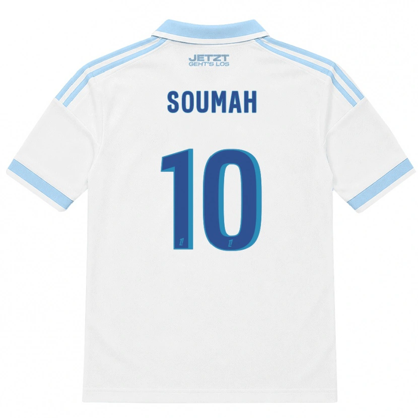 Danxen Homme Maillot Mohamed Soumah #10 Bleu Ciel Clair Blanc Rouge Tenues Extérieur 2026/27 T-Shirt
