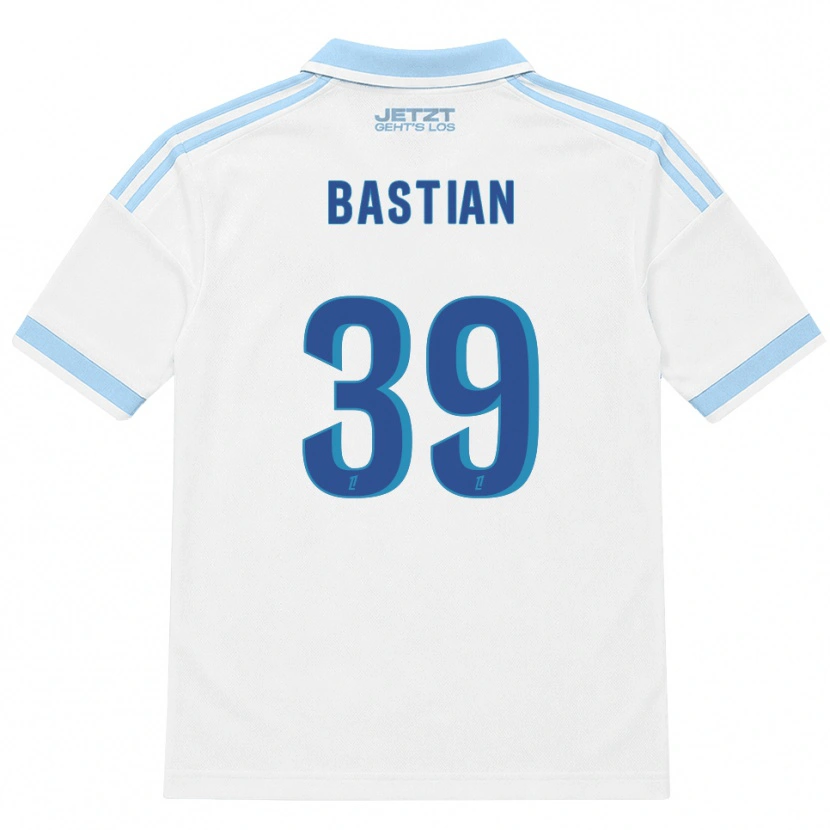 Danxen Homme Maillot Maxime Bastian #39 Bleu Ciel Clair Blanc Rouge Tenues Extérieur 2026/27 T-Shirt