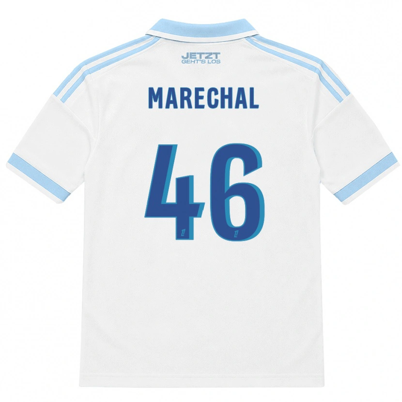 Danxen Homme Maillot Max Maréchal #46 Bleu Ciel Clair Blanc Rouge Tenues Extérieur 2026/27 T-Shirt