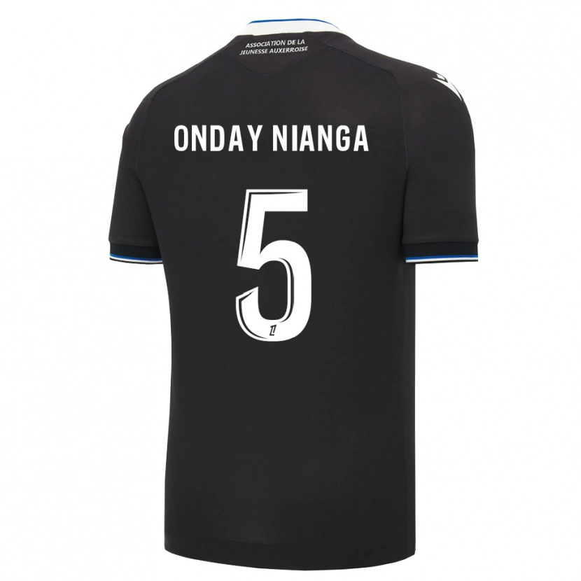 Danxen Homme Maillot Ata-Yis Onday Nianga #5 Noir Bleu Blanc Tenues Extérieur 2026/27 T-Shirt