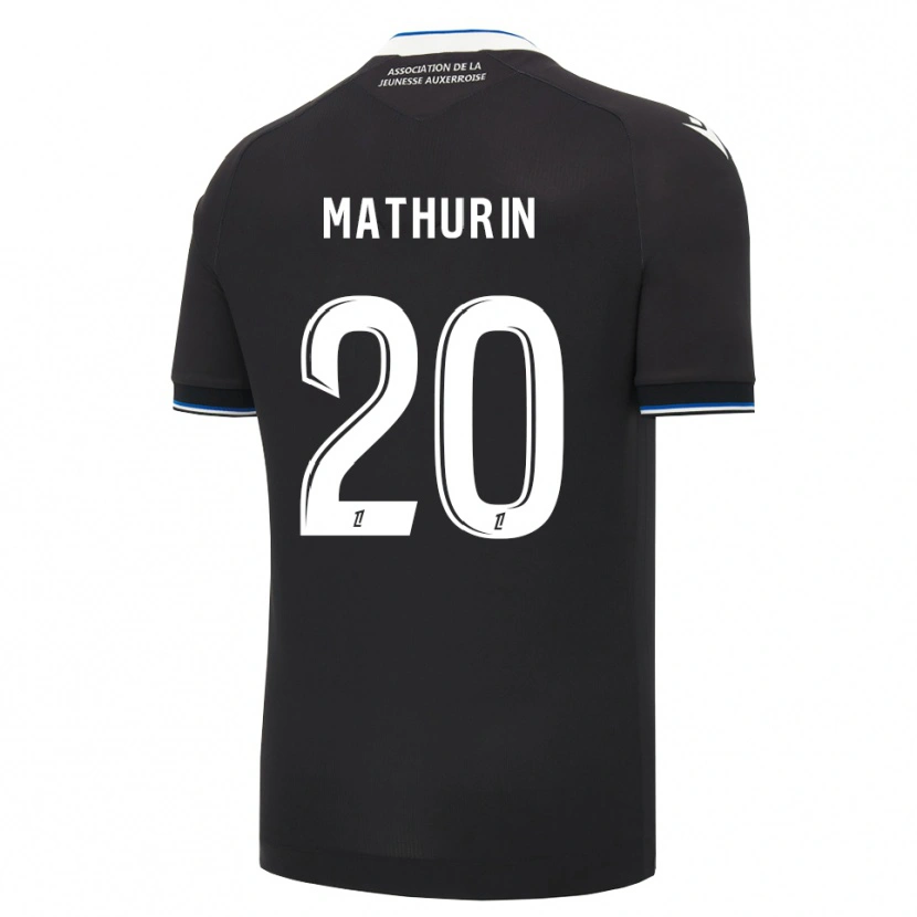 Danxen Homme Maillot Anis Mathurin #20 Noir Bleu Blanc Tenues Extérieur 2026/27 T-Shirt
