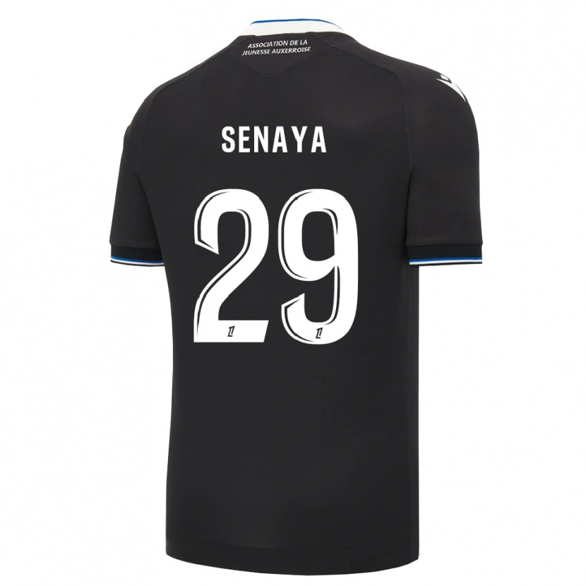 Danxen Homme Maillot Marvin Senaya #29 Noir Bleu Blanc Tenues Extérieur 2026/27 T-Shirt